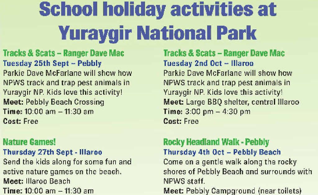 What’s on during the upcoming school holidays. What’s on during the upcoming school holidays.